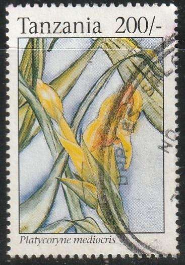 TANZANIA 1994 Orchids VFU SG 1912