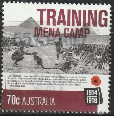 AUSTRALIA 2014 The 100th Anniversary of the Beginning of World War I ULH SG 4165