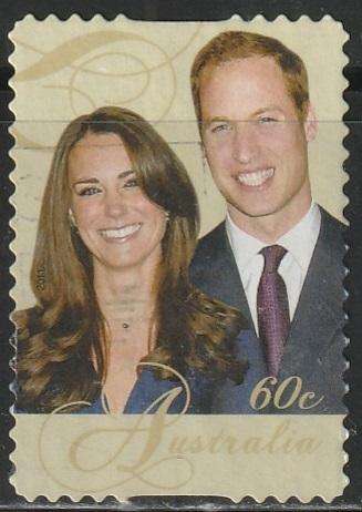 AUSTRALIA 2011 Royal Wedding - Prince William and Catherine Middleton ULH SG 3591