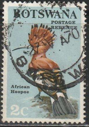 BOTSWANA 1967 Birds ULH SG 221