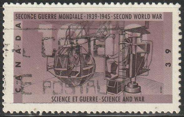 CANADA 1990 The 50th Anniversary of Second World War ULH SG 1412