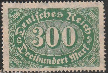 GERMAN REICH NO GUM