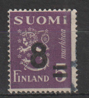 FINLAND 1946 Overprint ULH SG 416