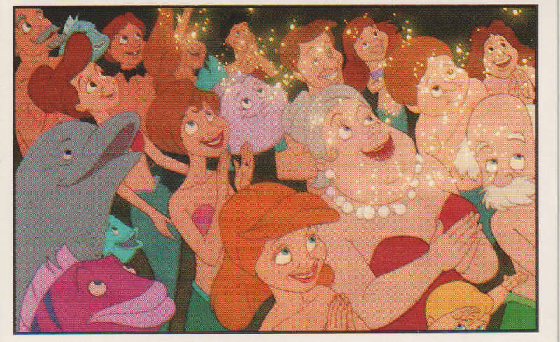 PANINI COLLECTABLE STICKERS THA LITTLE MERMAID #8
