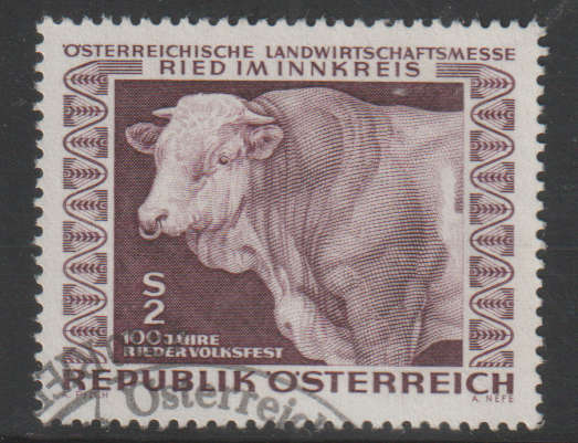AUSTRIA 1967 The 100th Anniversary of the Ried Fair UNH SG 1503