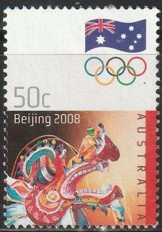 AUSTRALIA 2008 Beijing Olympic Games UNH SG 3010
