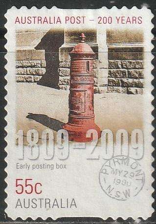 AUSTRALIA 2009 The 200th Anniversary of the Australian Post UNH SG 3160