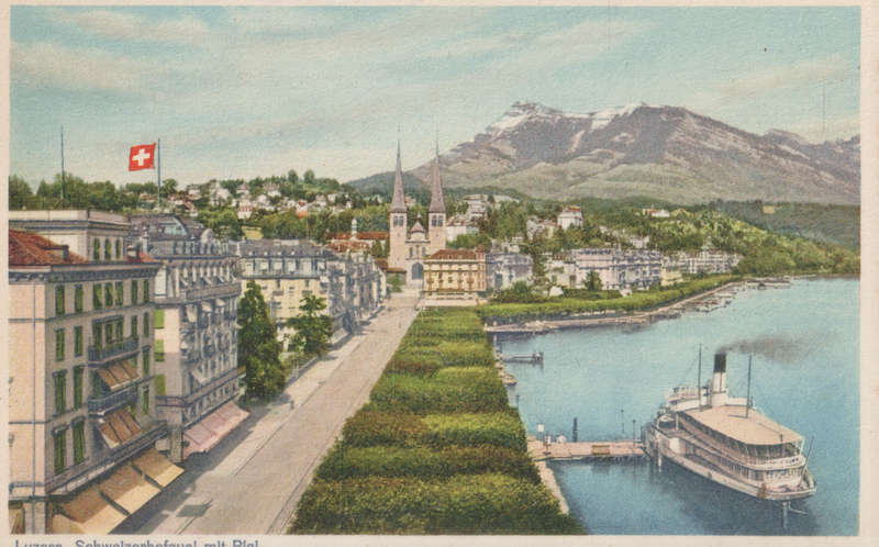 MINT POST CARD LUZERN