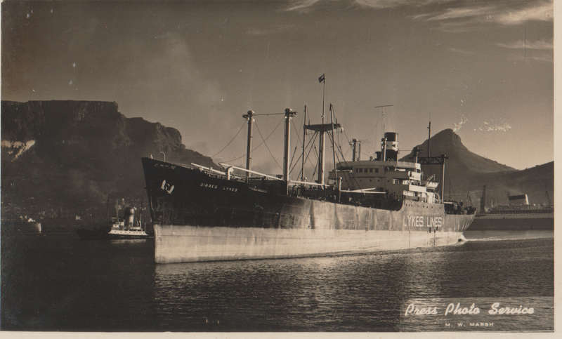 SHIPS OF THE WORLD POST CARDS MV MARSH