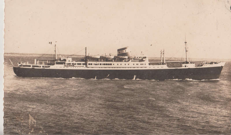 SHIPS OF THE WORLD POST CARDS PAQUETBOT LOUIS-LUMIERE