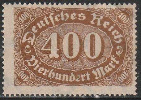 GERMAN REICH NO GUM