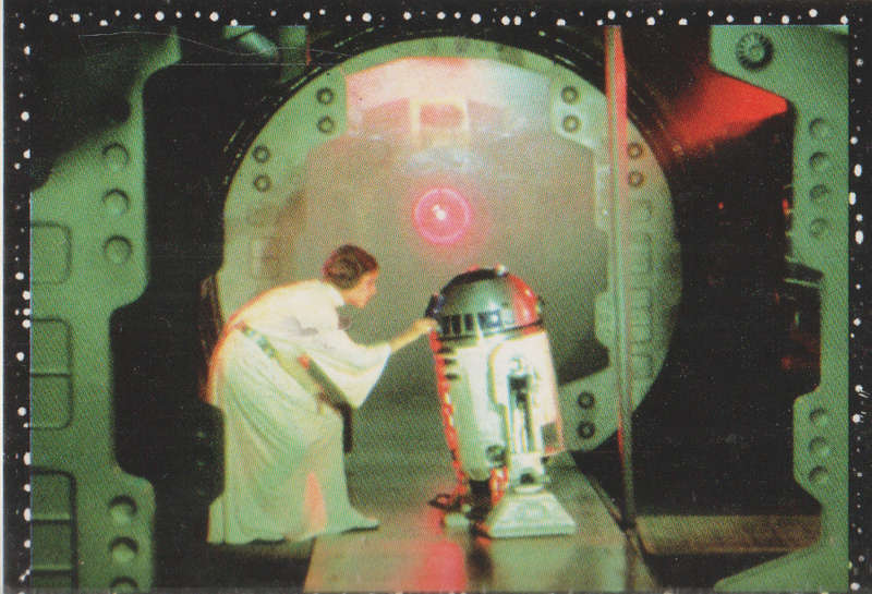 PANINI STAR WARS COLLECTABLE STICKER #6