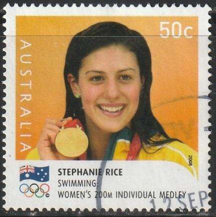 AUSTRALIA 2008 Australian Gold Medallists UNH SG 3041A