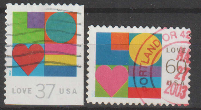 USA 2002 Love - ULH SG 4170/1