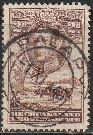 BECHUANALAND 1938 -1944 King George VI and Landscape ULH SG 121
