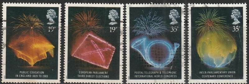 GB 1989 The 150th Anniversary of Public Education in England ULH SG 1432-5
