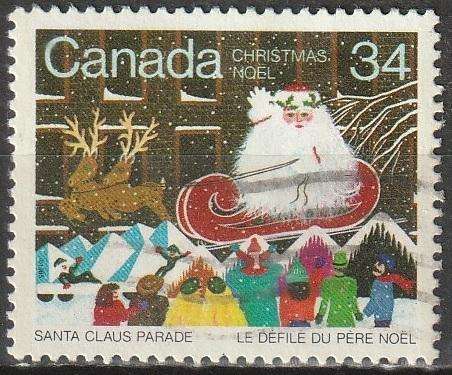 CANADA 1985 Christmas. Santa Claus Parade ULH SG 1182