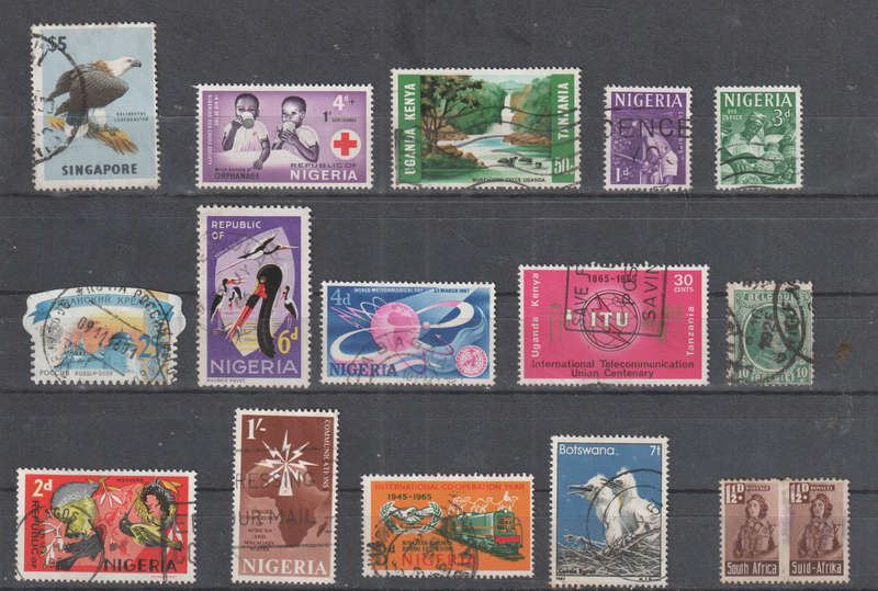 WORLD SELECTION BID PER STAMP TO TAKE ALL