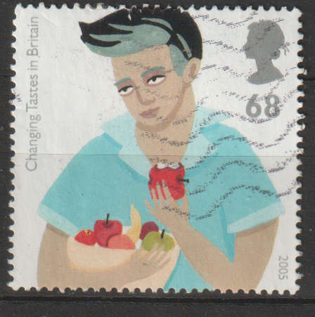 GB 2005 Gastronomy - Changing Tastes in Britain ULH SG 2560