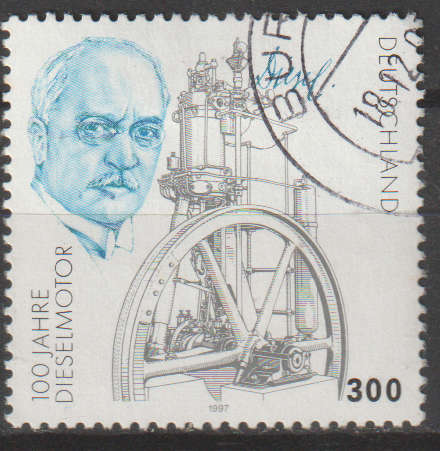 GERMANY 1997 The 100th Anniversary of the Diesel Engine Invention ULH SG 2809