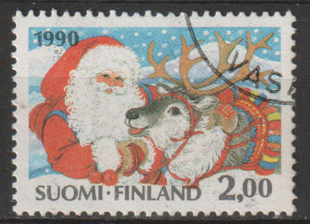 FINLAND 1990 Christmas stamps ULH SG 1239