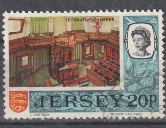 JERSEY 1970 -1971 Definitive Issue - New Values (P) UNH SG 55