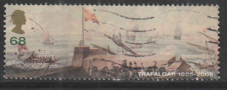 ENGLAND 2005 The 200th Anniversary of the Battle at Trafalgar ULH SG 2579