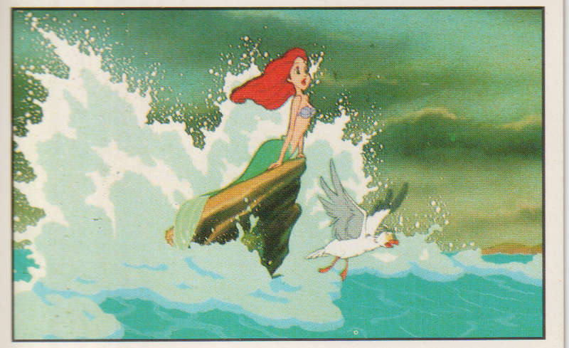 PANINI COLLECTABLE STICKERS THE LITTLE MERMAID #80