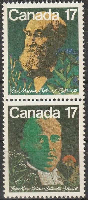 CANADA 1981 Canadian Botanists  UMM SG 1017/8