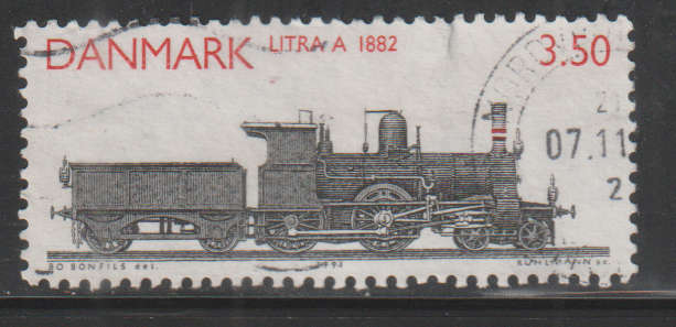 DENMARK 1991 Locomotives ULH SG 950