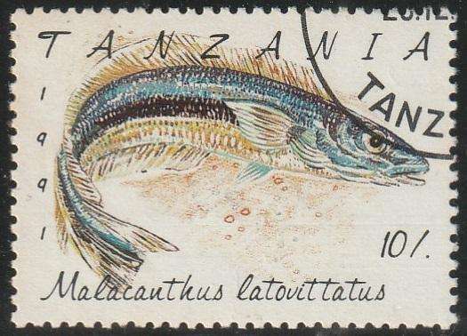 TANZANIA 1991 Fish VFU SG 1136