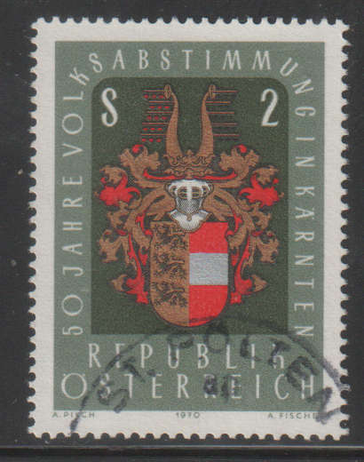 AUSTRIA 1970 The 50th Anniversary of the Carinthian Popular Referendum UNH SG 1597