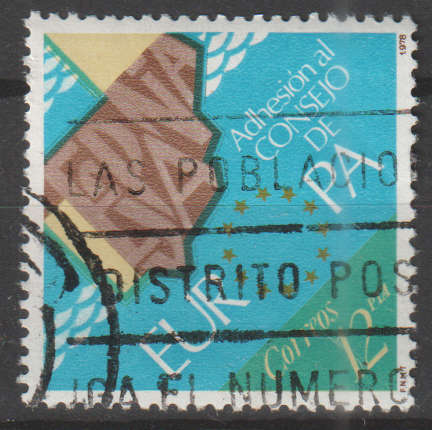 SPAIN 1978 Admission to the European Council UNH SG 2524
