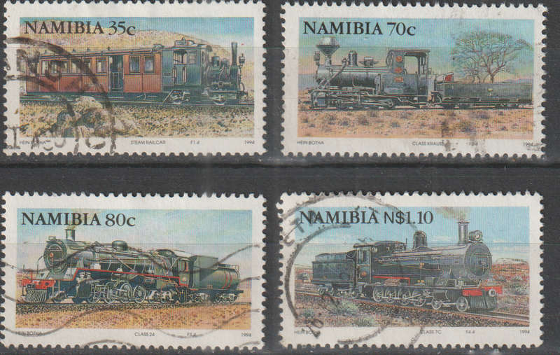 NAMIBIA 1994 Steam Locomotives ULH