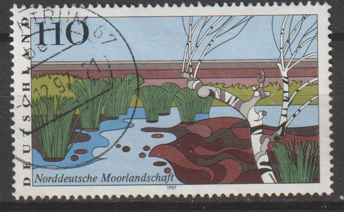 GERMANY 1997 Landscapes ULH SG 2807