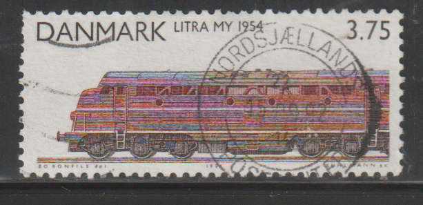 DENMARK 1991 Locomotives ULH SG 951
