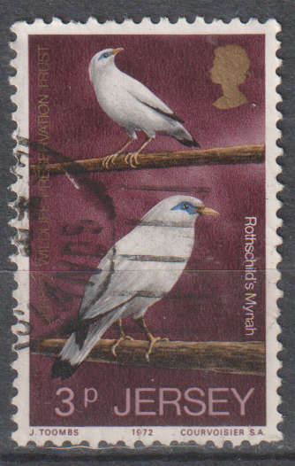 JERSEY 1972 Jersey Wildlife Preservation Trust UNH SG 74