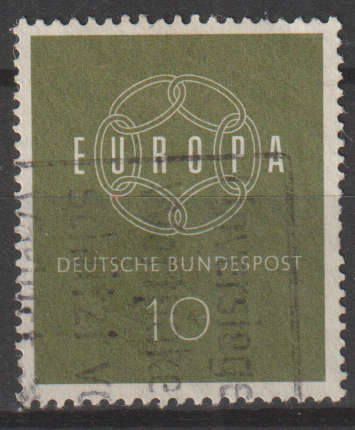 GERMANY 1959 EUROPA Stamps ULH SG 1235