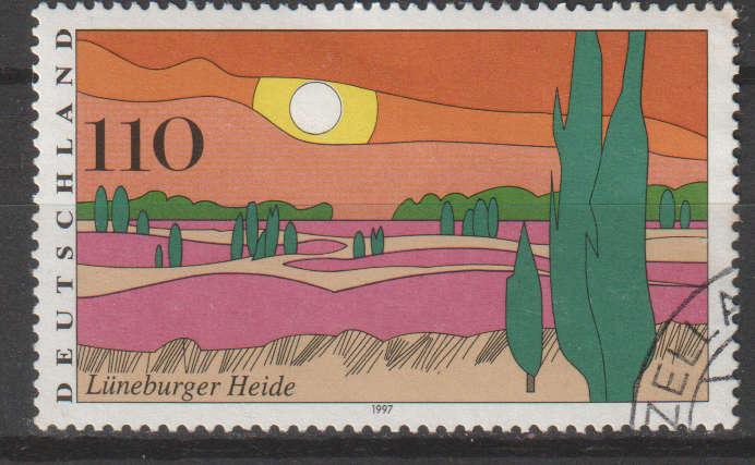 GERMANY 1997 Landscapes ULH SG 2808