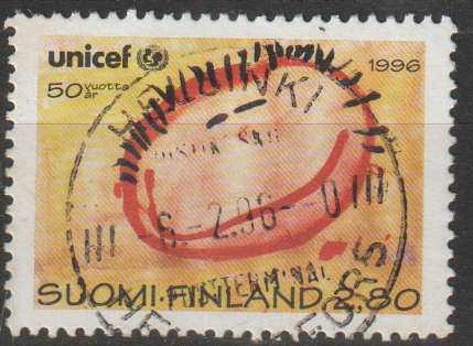 FINLAND 1996 UNICEF's 50th anniversary ULH SG 1423