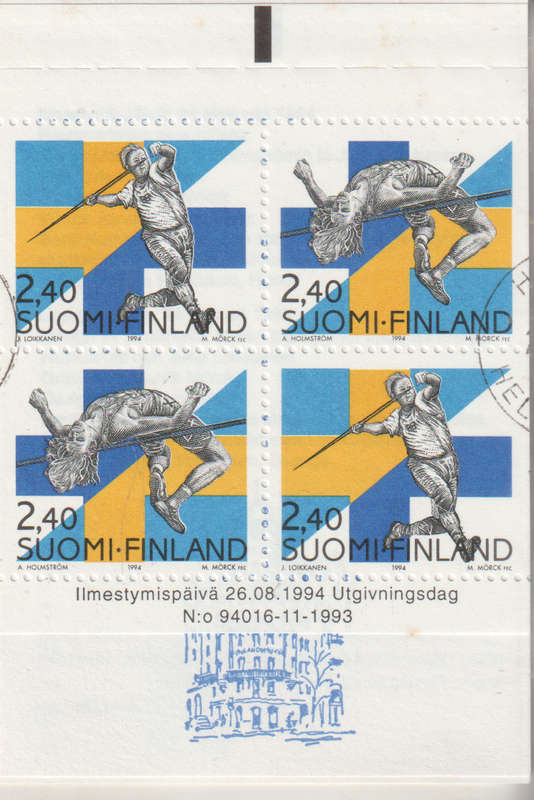 FINLAND 1994 OLYMPICS CTO SG 1367/8