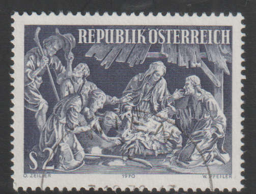 AUSTRIA 1970 Christmas UNH SG 1599