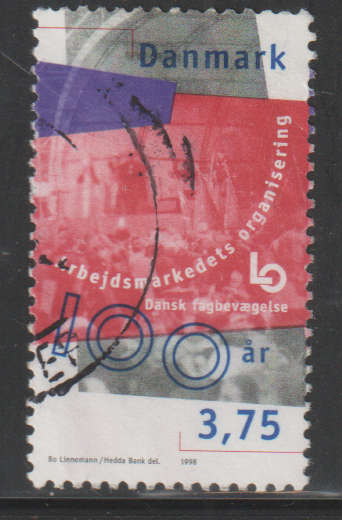 DENMARK 1998 The 100th Anniversary of the Organisation of the Labour Market ULH SG 1132