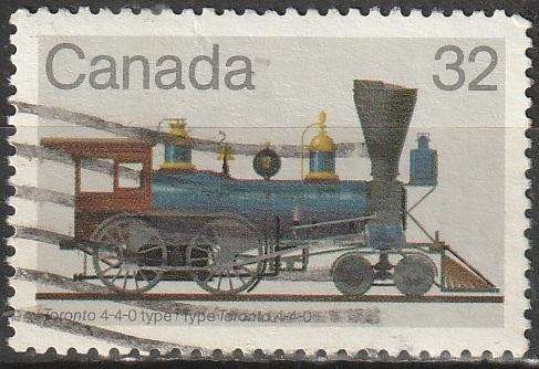CANADA 1983 Railway Locomotives ULH SG 1107