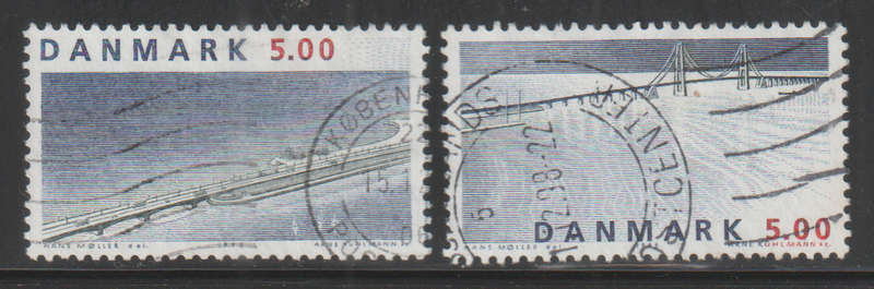 DENMARK 1998 The Opening of the Great Belt Connection ULH SG 1141/2