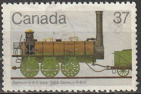 CANADA 1983 Railway Locomotives ULH SG 1108