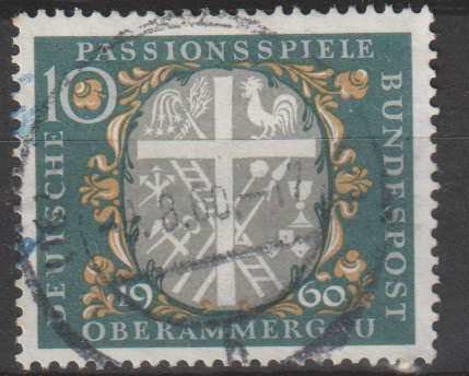 GERMANY 1960 Passion Play in Oberammergau ULH SG 1243