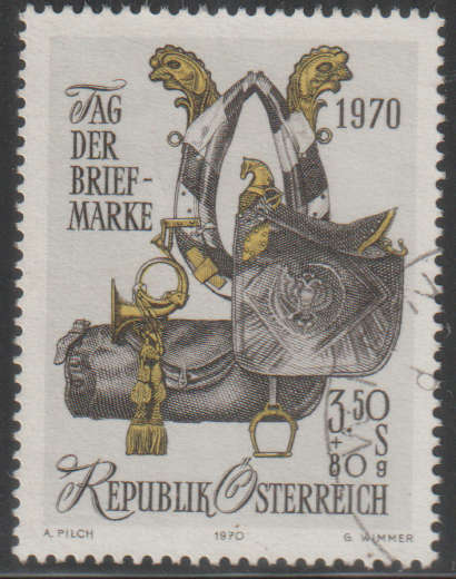 AUSTRIA 1970 Day of the Stamp UNH SG 1600
