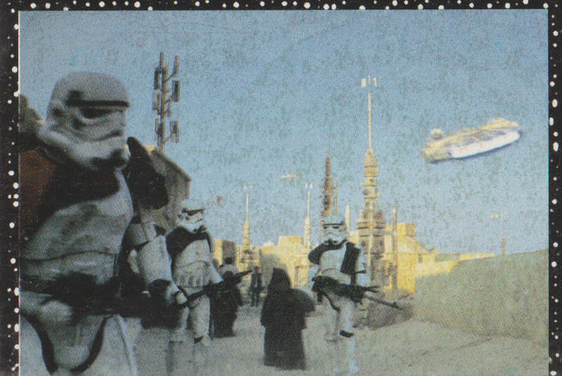 PANINI STAR WARS COLLECTABLE STICKER #25
