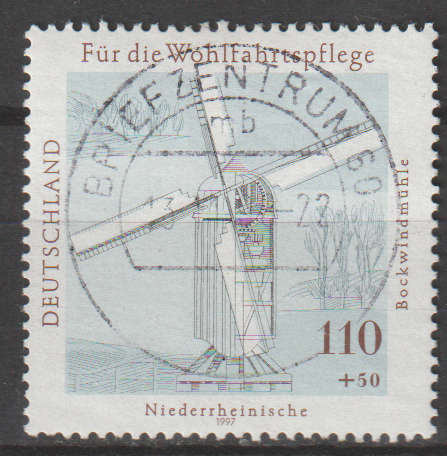 GERMANY 1997 Charity Stamps - Mills ULH SG 2816